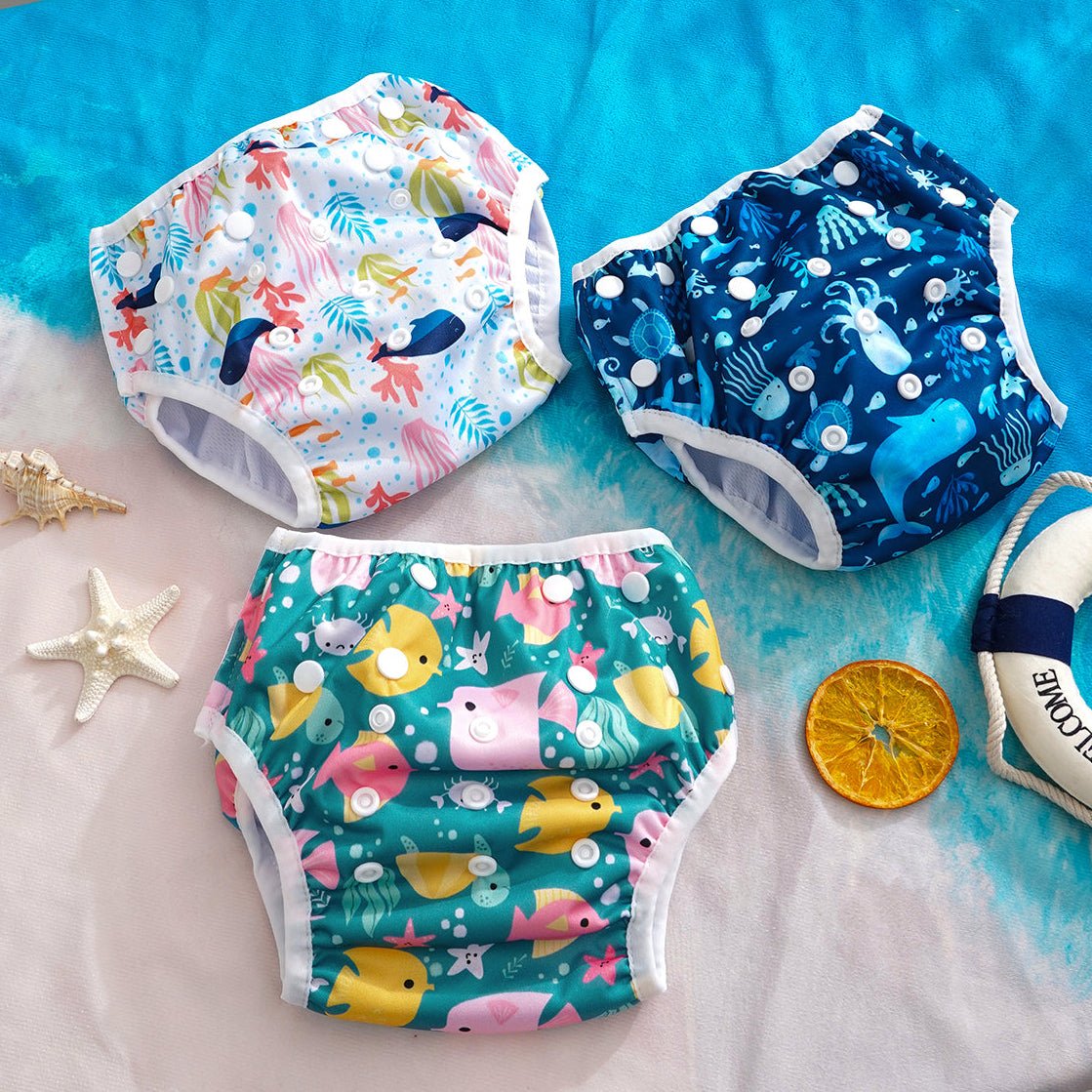 ocean Splashfit Adjustable Baby Swim Diaper Pants